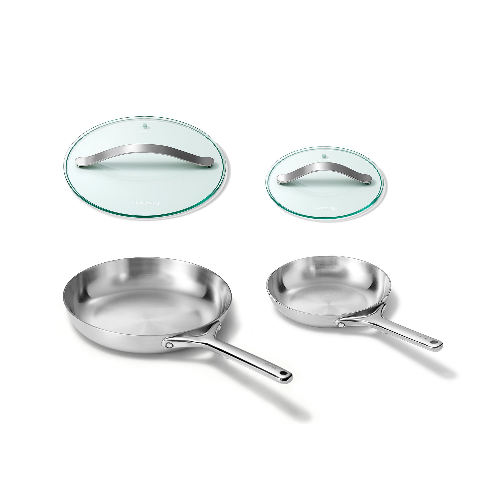 4-Piece Double-Duty Stainless Duo