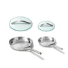 4-Piece Double-Duty Stainless Duo